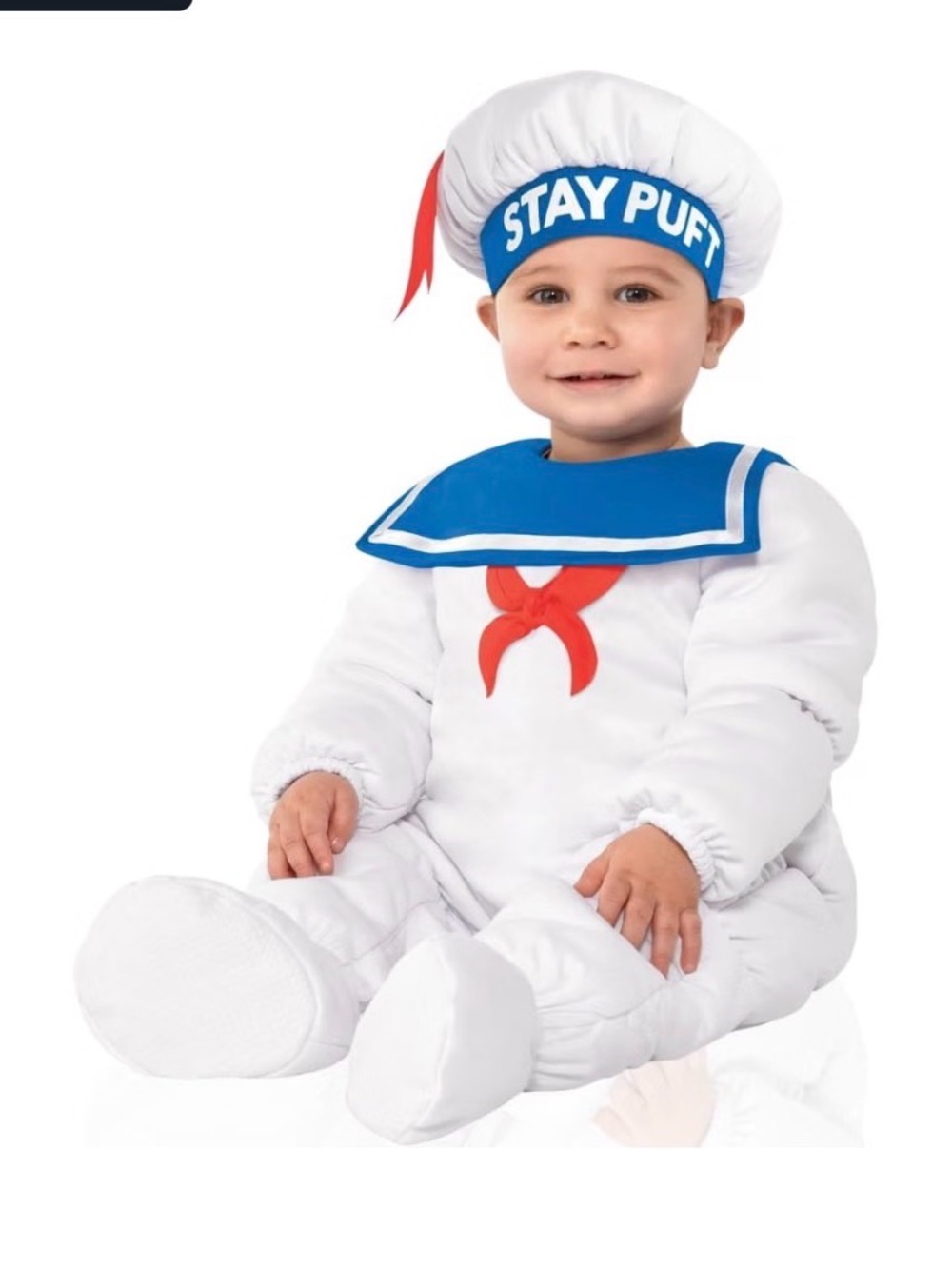 Stay Puft Infant Costume - White/Blue